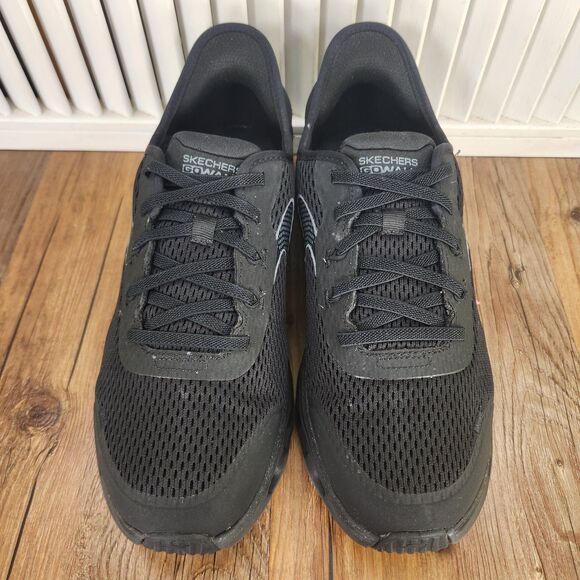 Skechers Slip-Ins Go Walk Glide Step 2.0 Dani Women's 8.5 Black Hands Free Shoes - Picture 8 of 9